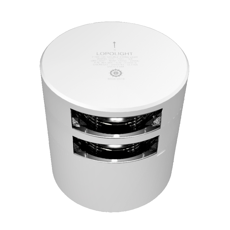 2nm Stern, Double, white ceramic coated